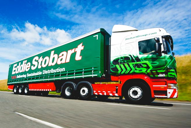 Naczepa RolaCargo firmy Eddie Stobart