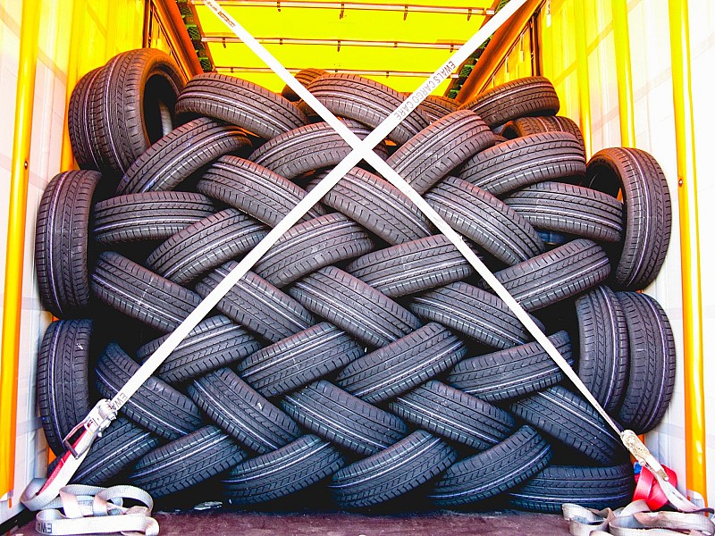 Tyre transport bulk (intermodal)