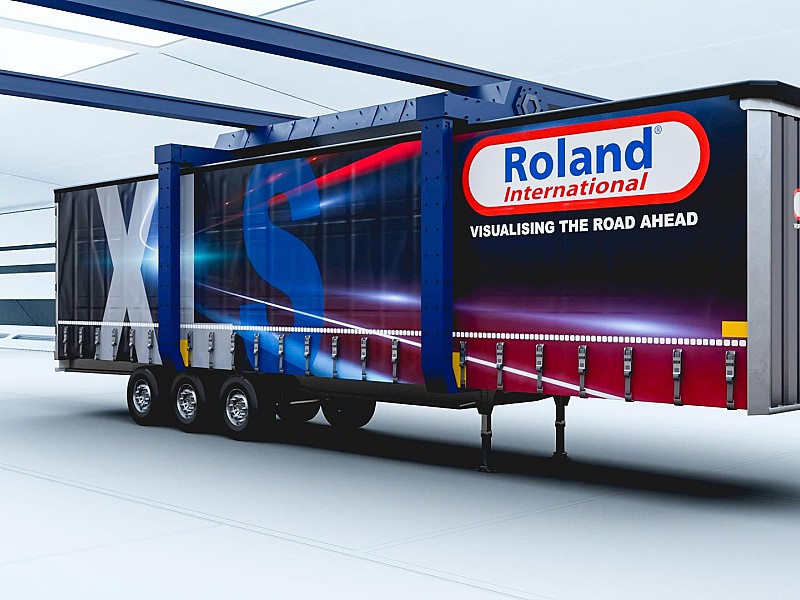 Roland XLS-Sattelauflieger für den intermodalen Verkehr